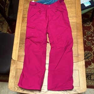 The North Face ski pants, insulated, excellent condition, size M